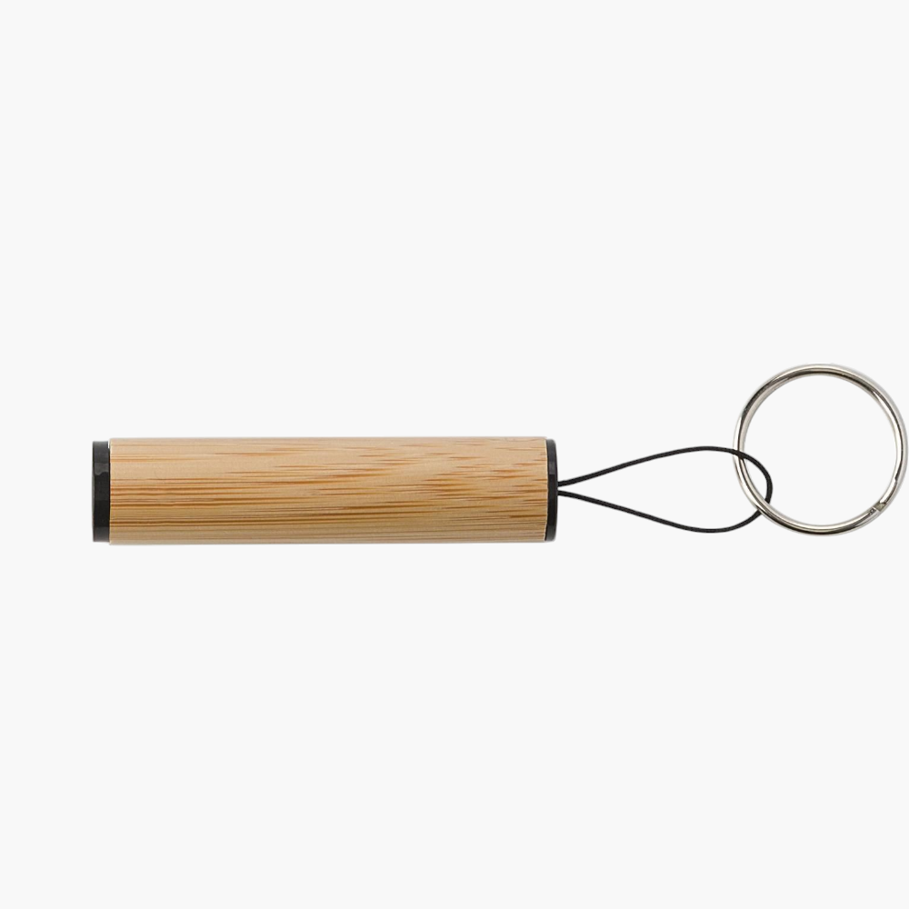 PDP - bamboominitorchwithkeychainilse square #F8F8F8 background