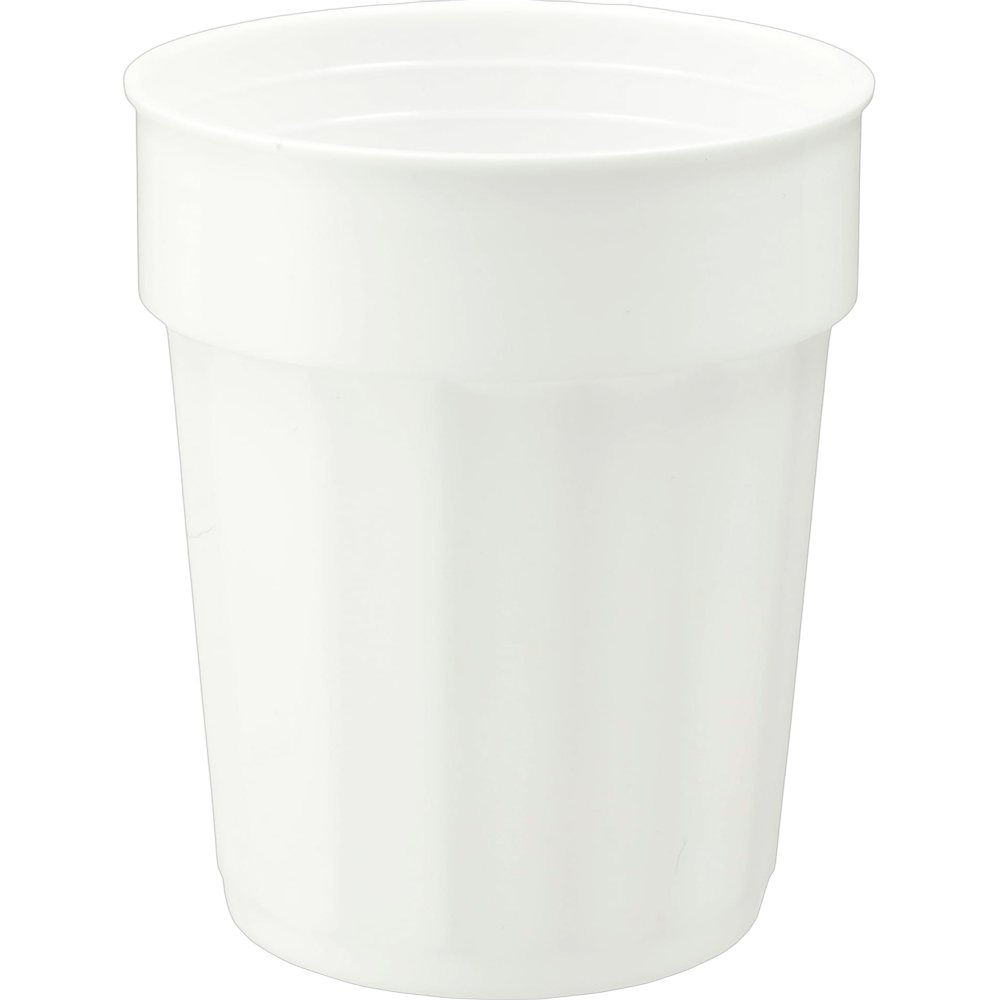 ICON - fluted16ozrecycledstadiumcup white