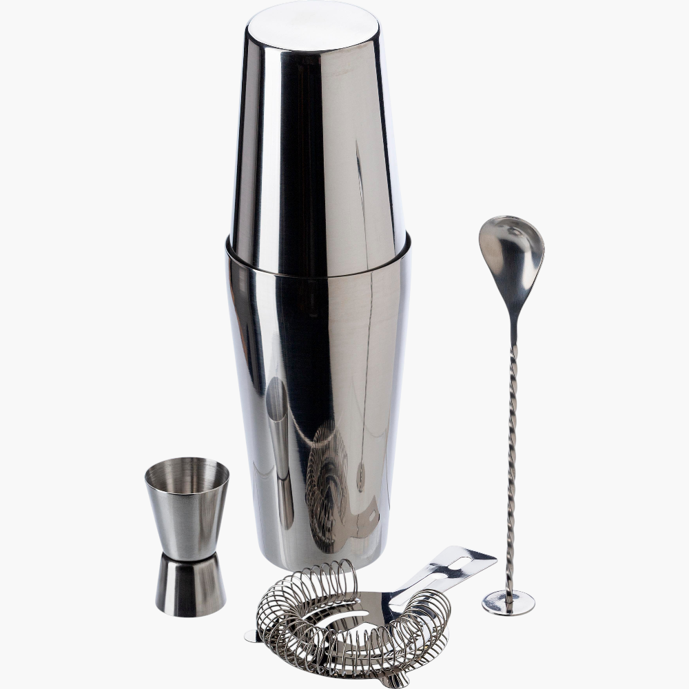 PDP - stainlesssteelcocktailsettatiana square #F8F8F8 background