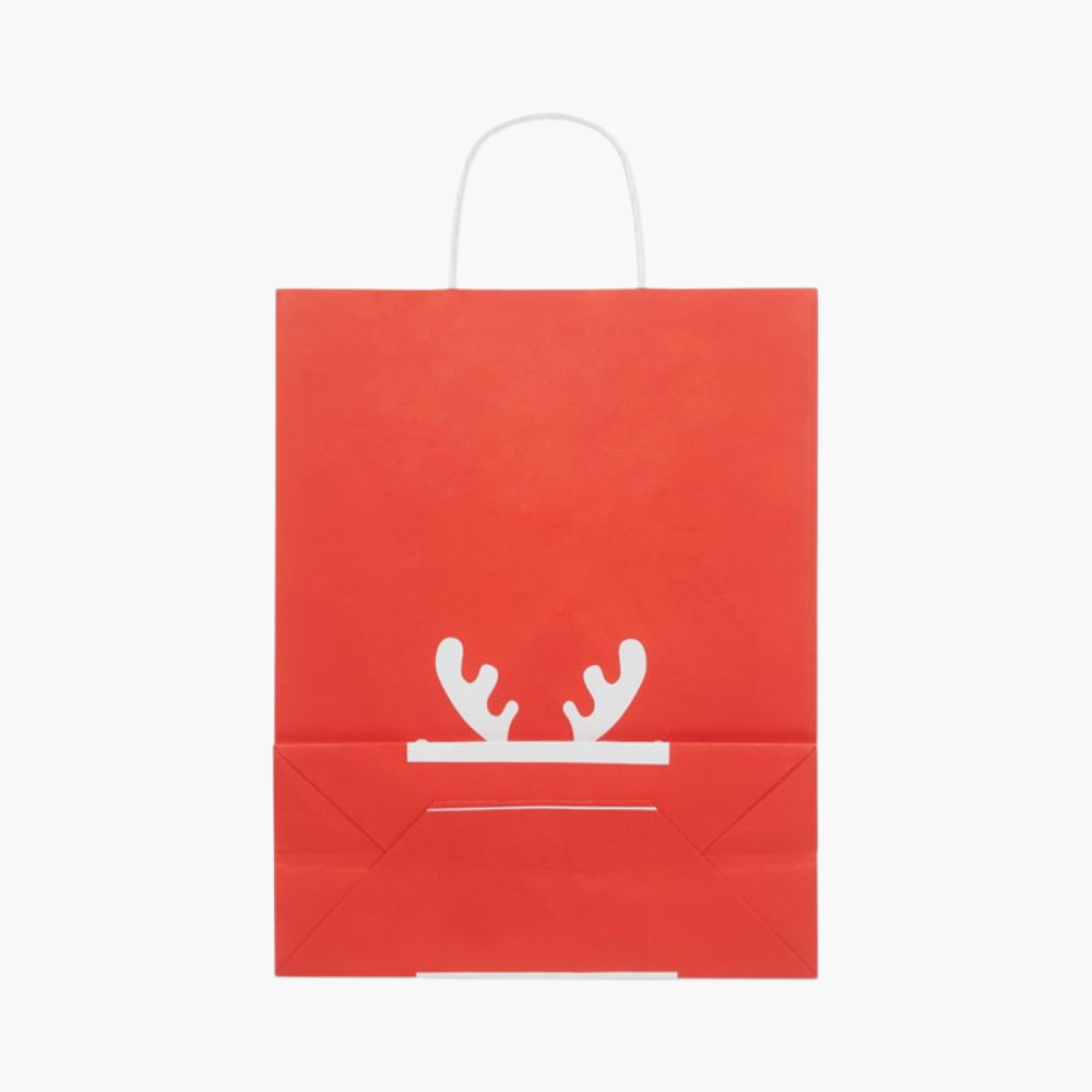 PDP - christmaslargegiftpaperbag square #F8F8F8 background