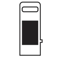 80 x 120 mm - Back Side