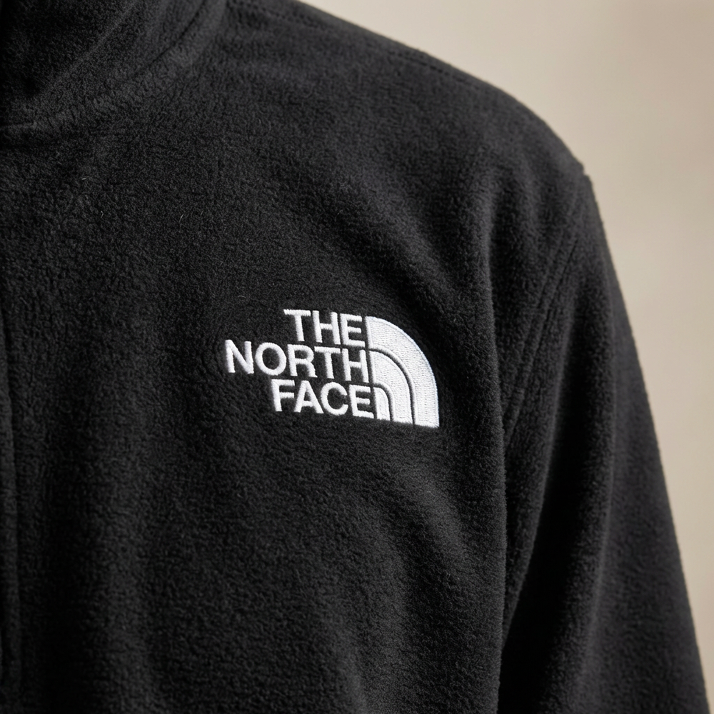 thenorthfacewomensglacierfleece14zipjacket - clothing_detail_model