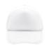 56. 5panelpolyestermeshcap White