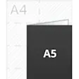 A4 folded to A5