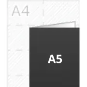 A4 folded to A5