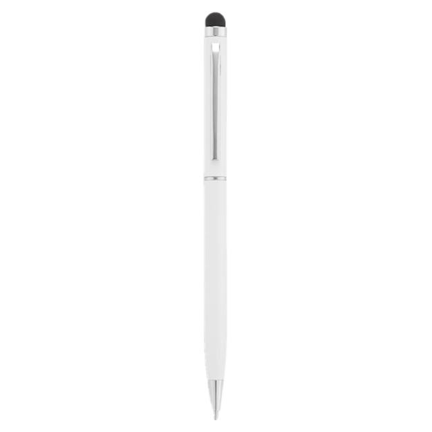 Aluminium touchscreen pen icon white