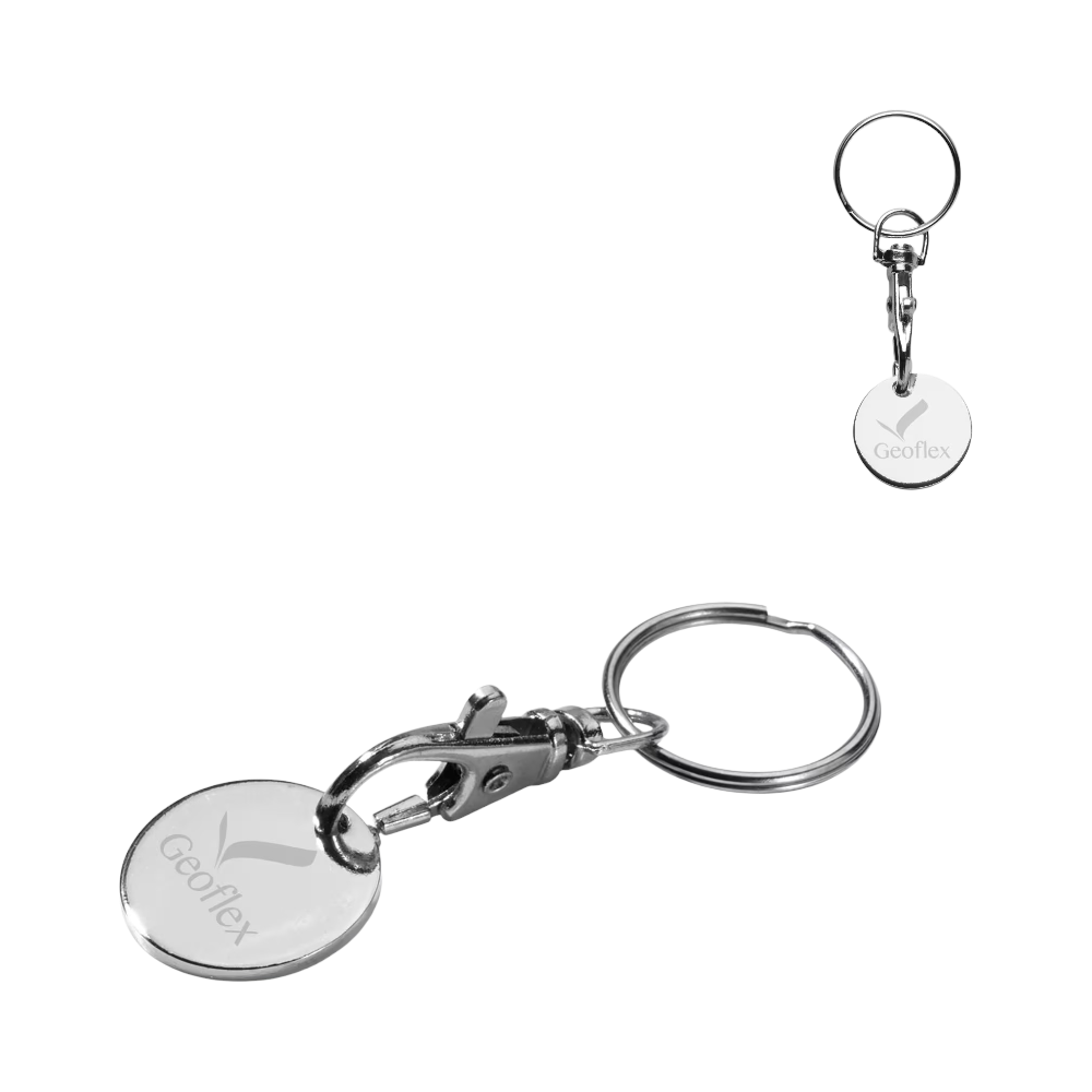 Portachiavi Con Moneta Metallica