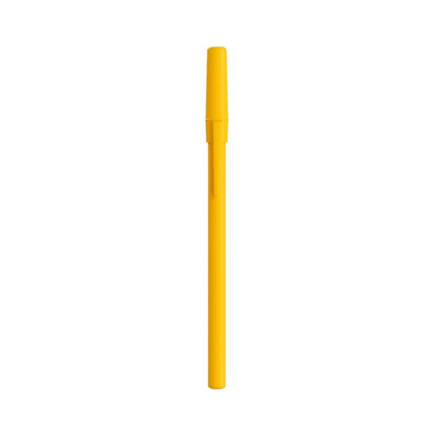 bicroundsticballpen Opaque yellow