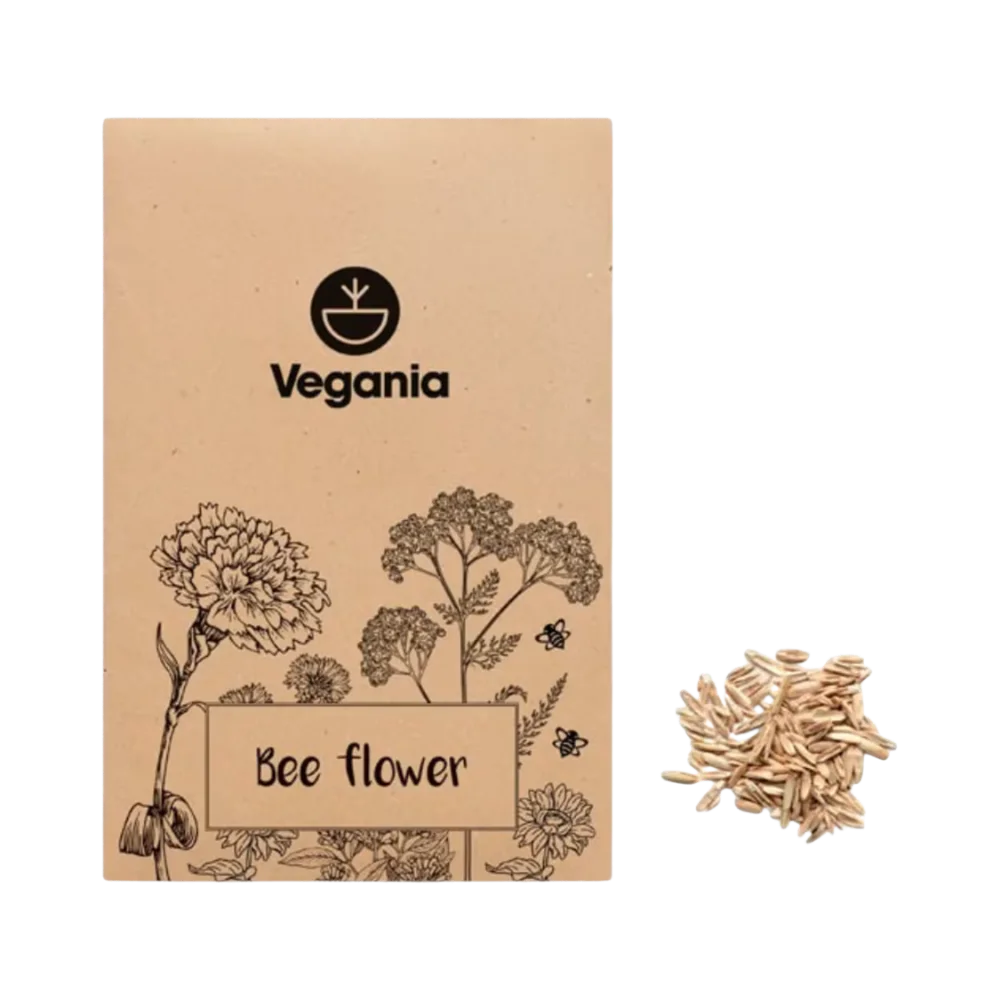 PDP - seedlopebeeflowersmixseedsinenvelope square #F8F8F8 background