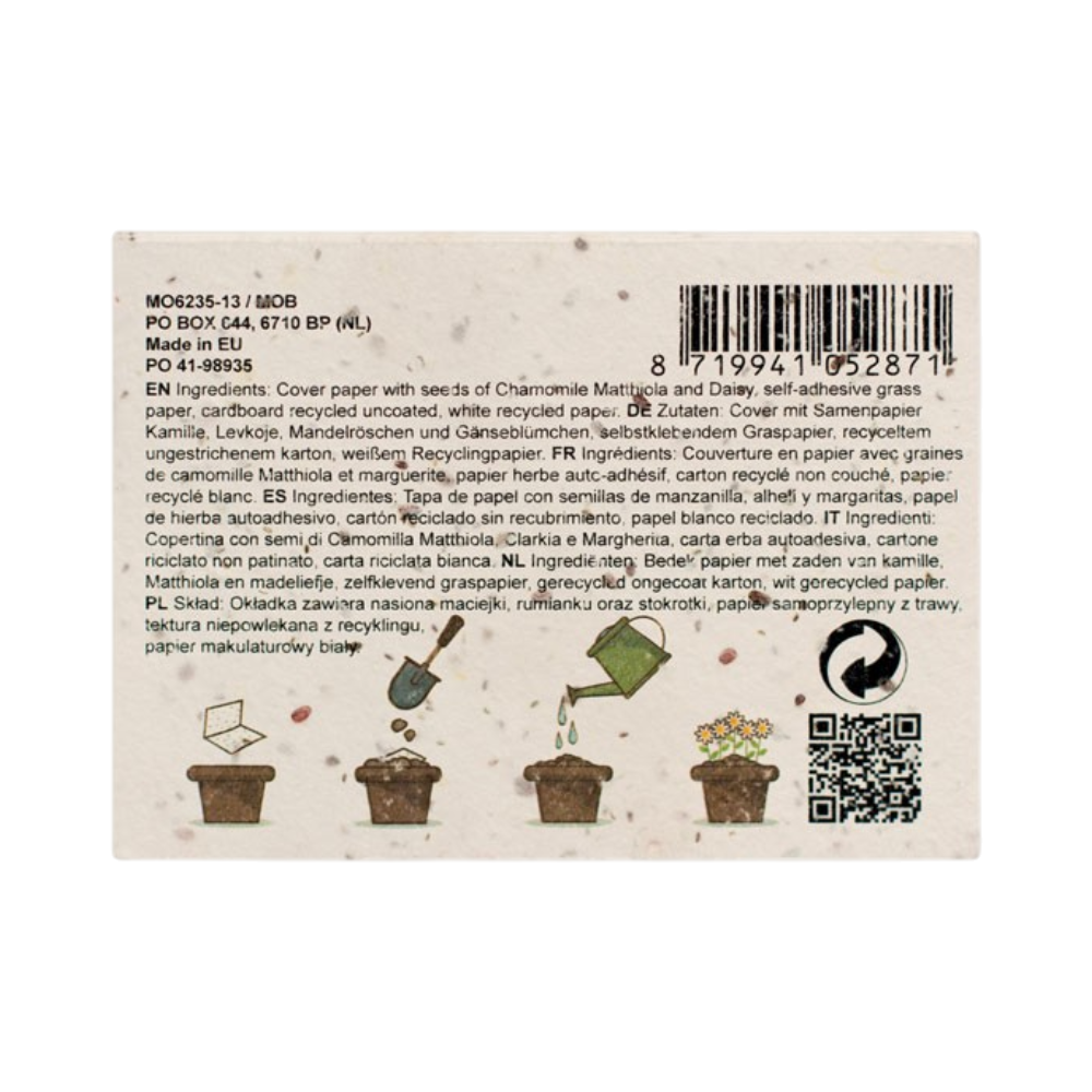PDP - growmegrassseedpapermemostickypad square #00000000 background