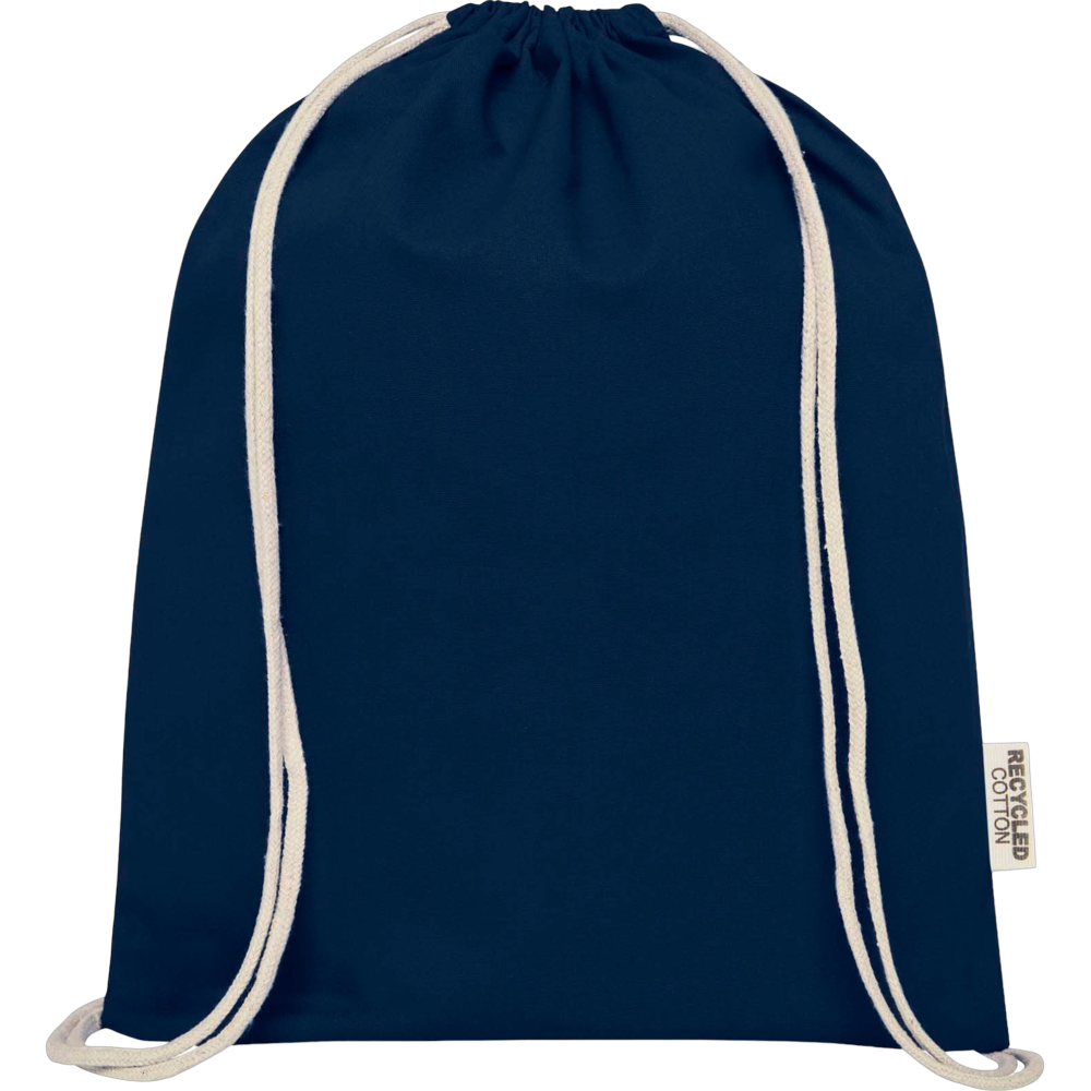 oregon140gmgrsrecycledcottondrawstring navy