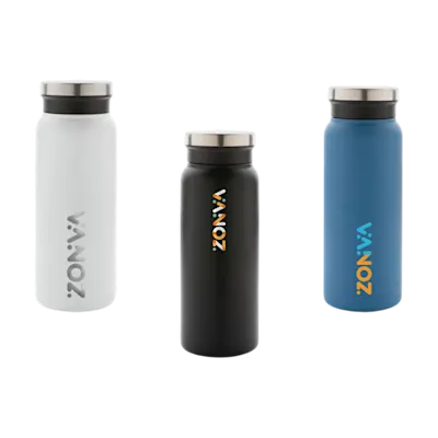 Recycled Stainless Steel Vacuum Bottle | 600 ml