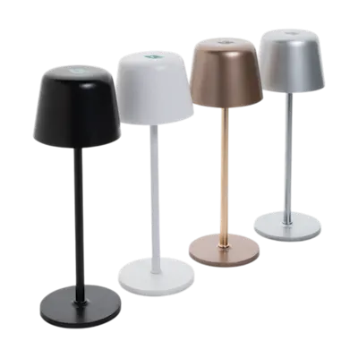 Lampada da Tavolo Ricaricabile Zenic in Plastica Riciclata RCS