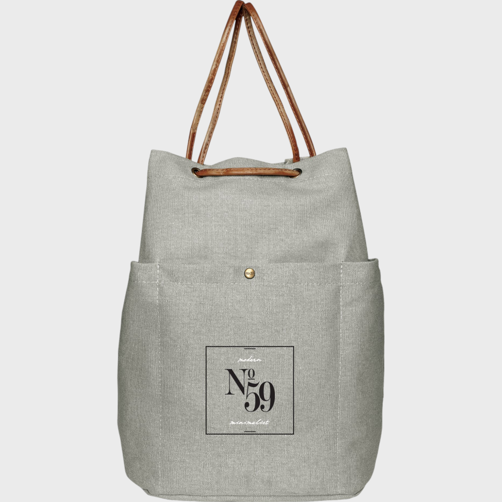 PDP - fieldco16ozcottoncanvasconvertibletote square grey background