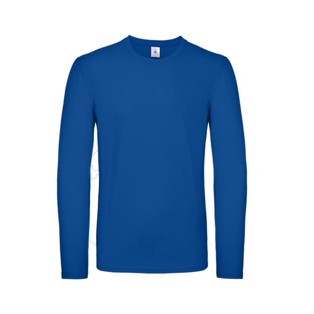 B&C Longsleeve T ICON royal blue