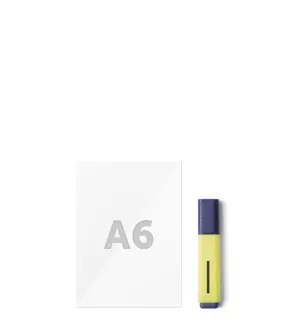 A6 (105 x 148 mm)