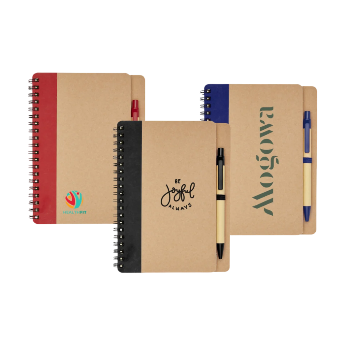 Recycled Notebook With Pen main image