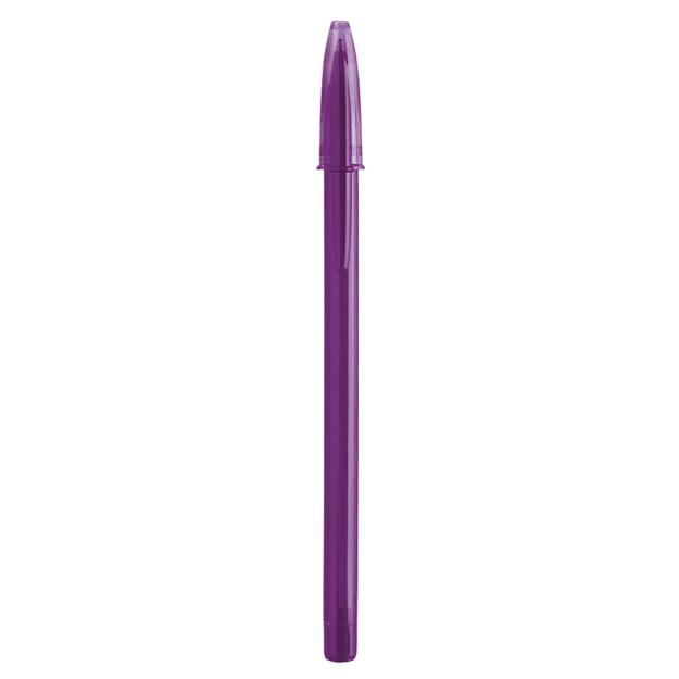 bicstyleballpen transparentpurple