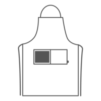 170 x 140 mm - Poche gauche