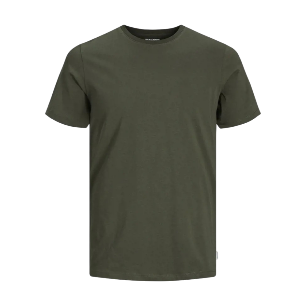ICON - jackjonesorganicessentialteerneckshortsleeve olive_night