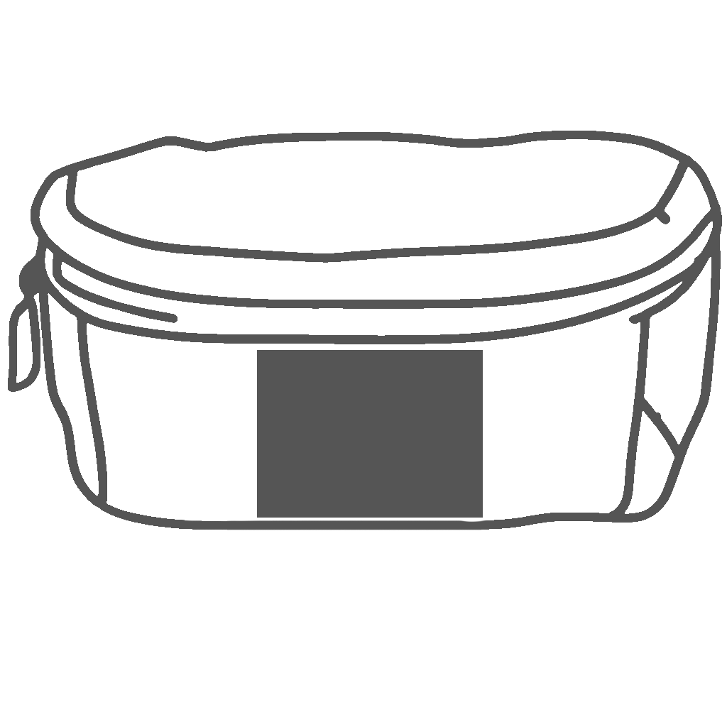 Front Pocket | 3.9 H in x 9.2 W in