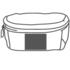 Front Pocket | 3.9 H in x 9.2 W in