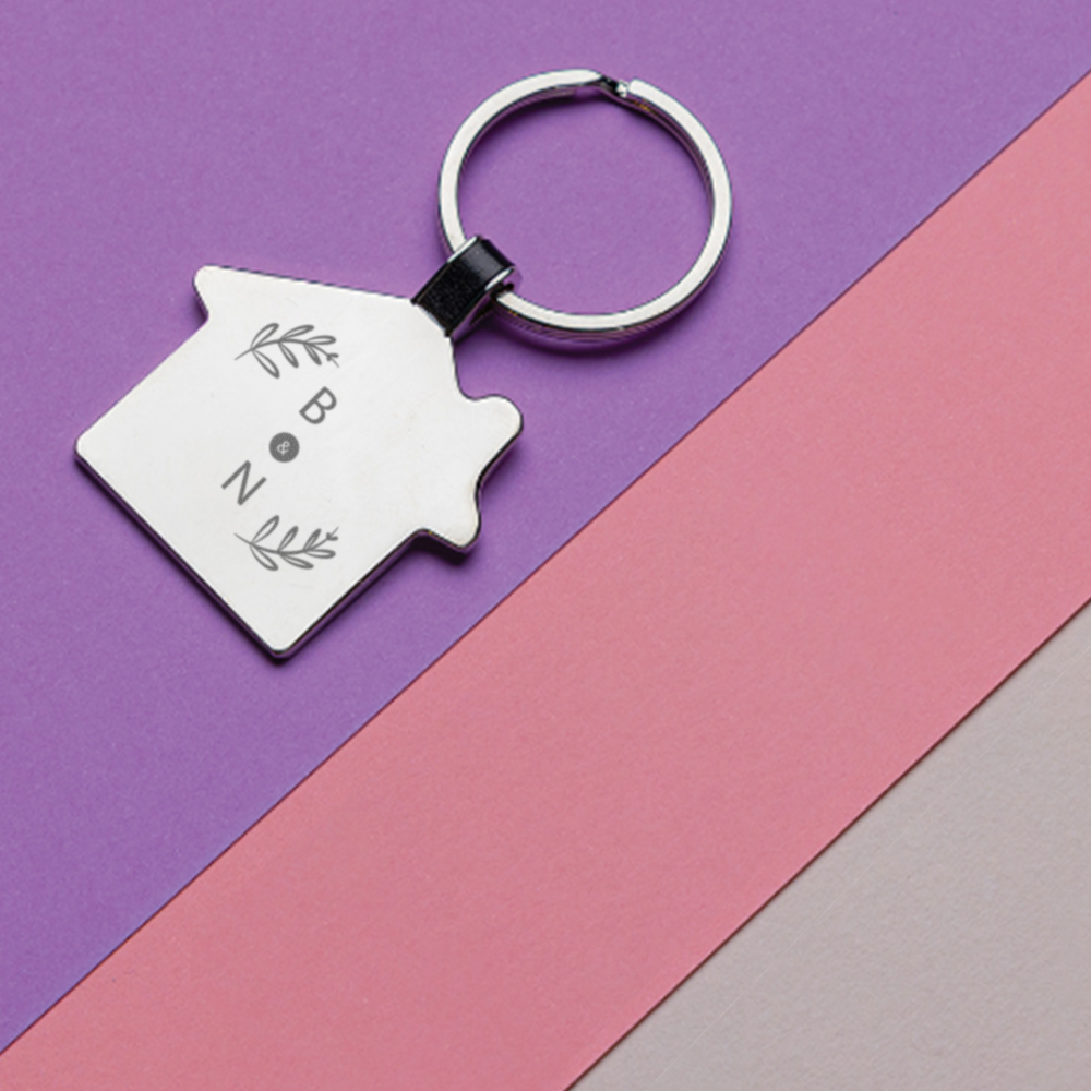 recycledzincalloyhousekeyring Setting