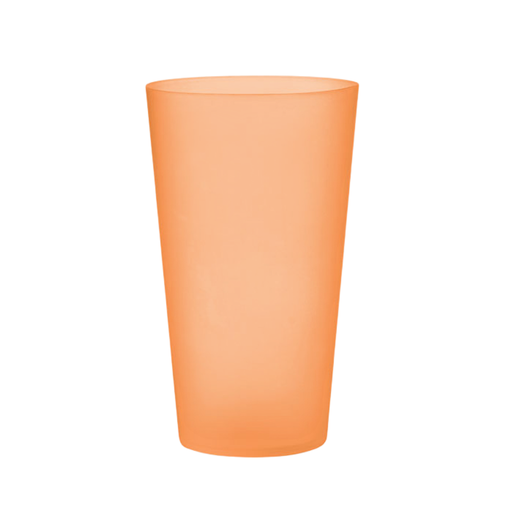 COLOR - festalargereusableeventcup500ml - transparent orange
