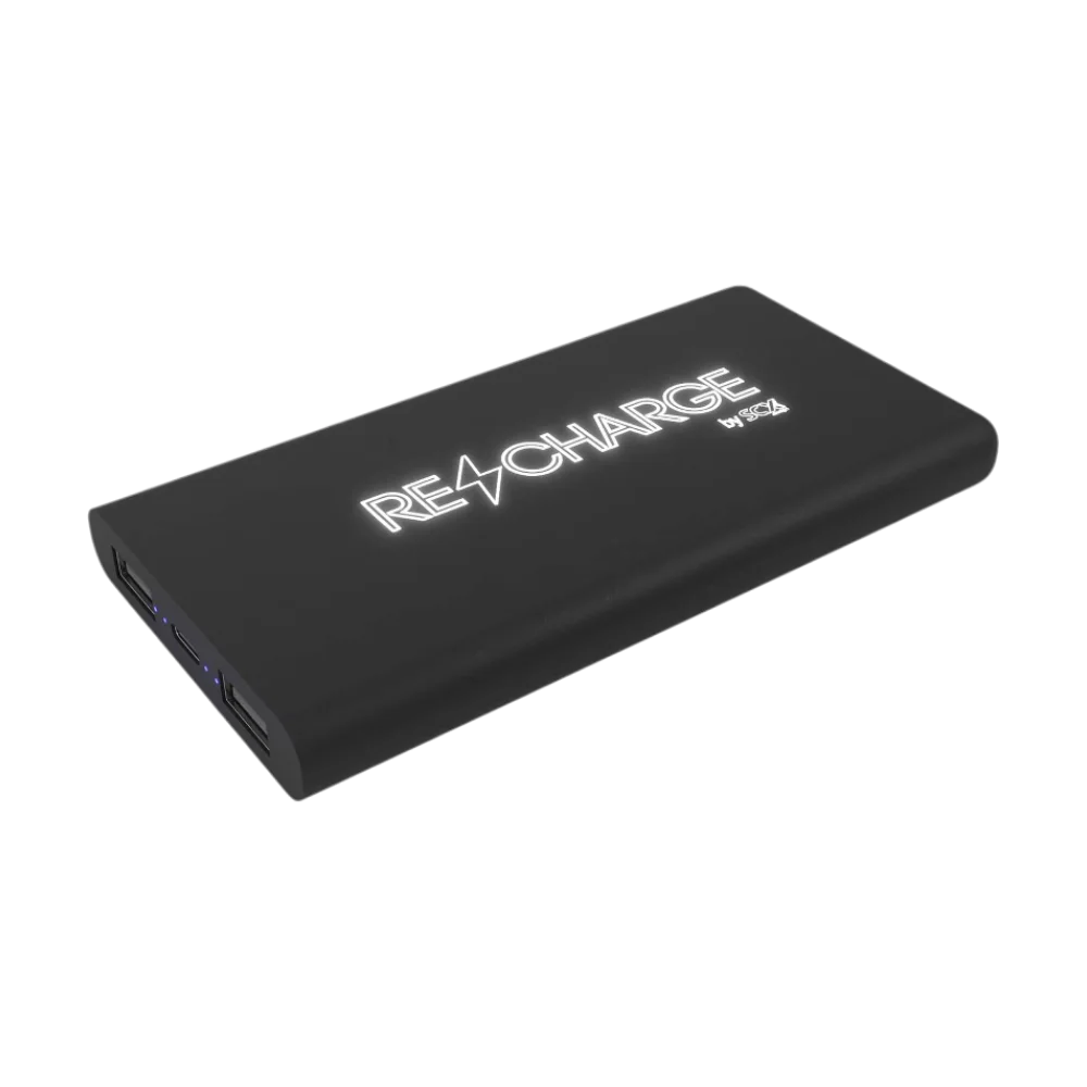 PDP - scxdesignp4010000mahlightupwirelessrubberpowerbank square #00000000 background