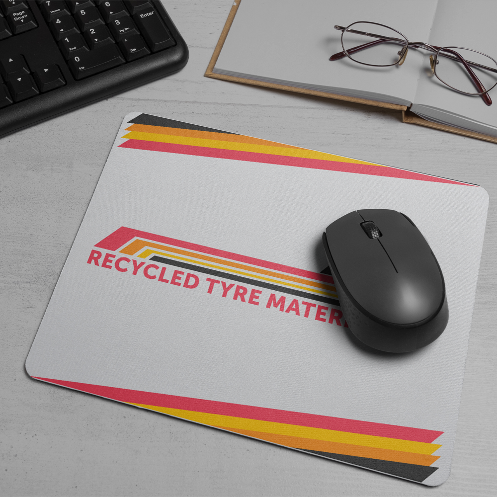Brite-Mat® mouse mat with tyre material PDP