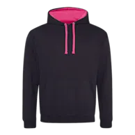 Jet Black Hot Pink