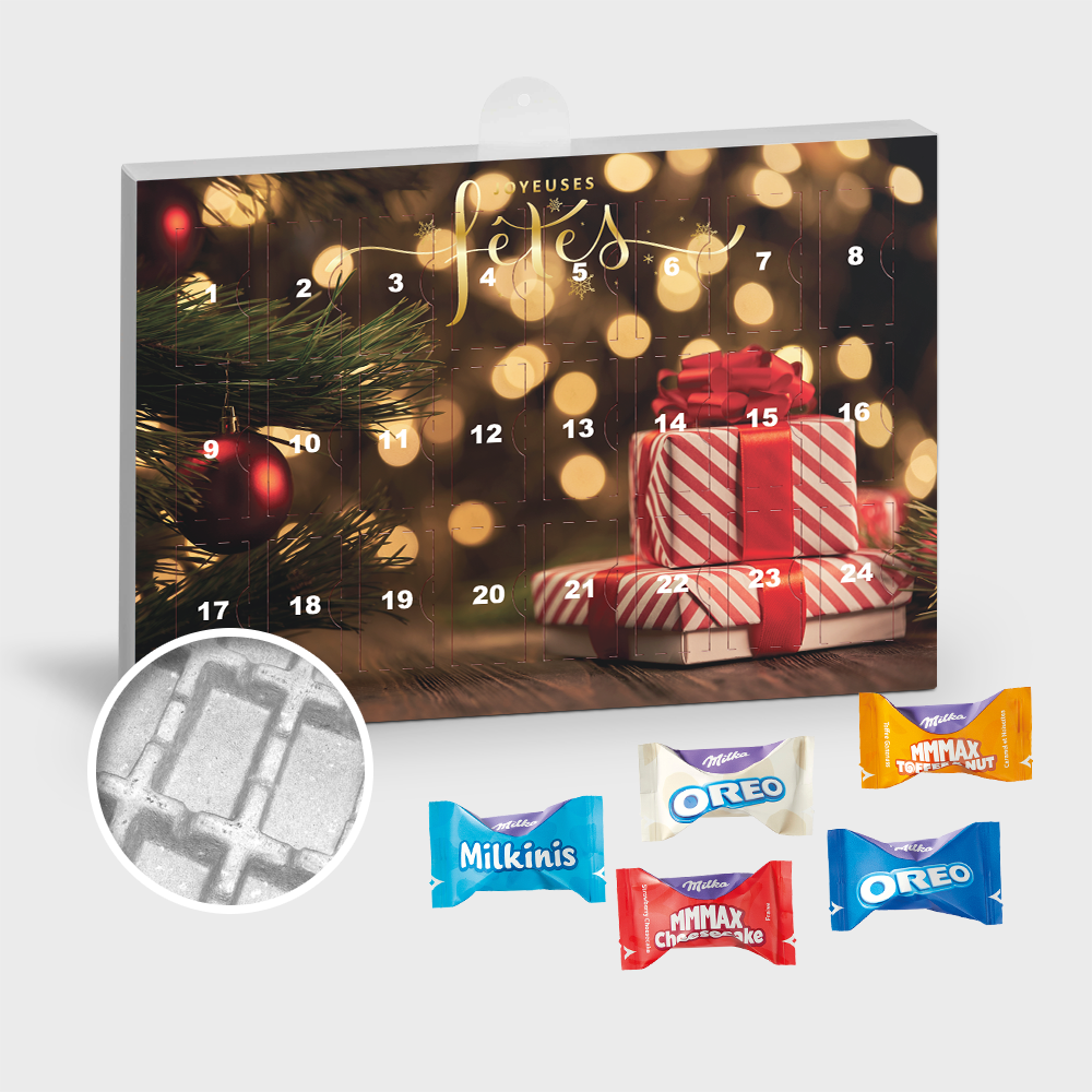 Premium Gift Advent Calendar Eco with Milka Favourites Mix PLP