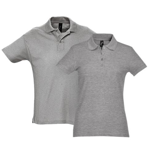 Sols budget polo ICON grey melange