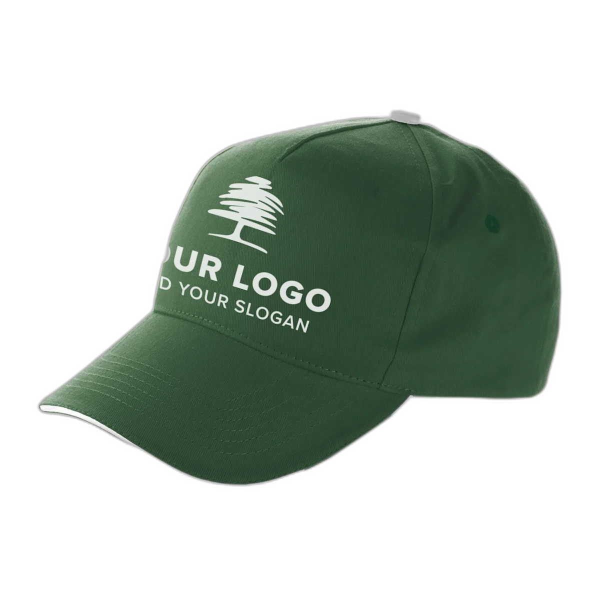 Premium Cotton Five Panel Cap main image