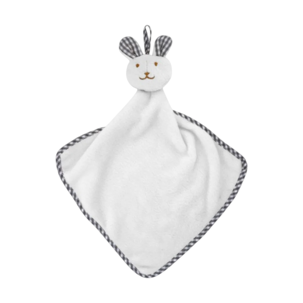 PDP - hugmeplushrabbitdesignbabytowel square #F8F8F8 background