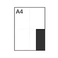 Verticale 62 x 148 mm