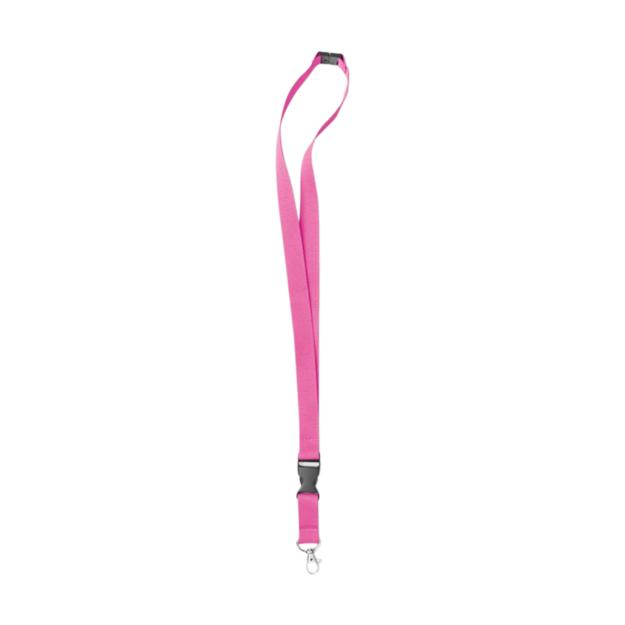 ICON - lanylanyardhookandbuckle20mm fuchsia