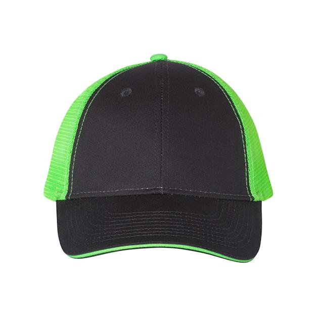 COLOR ICON - valucap6panelcap - Charcoal Black