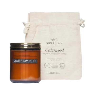 Candela in Vetro Riciclato Wellmark