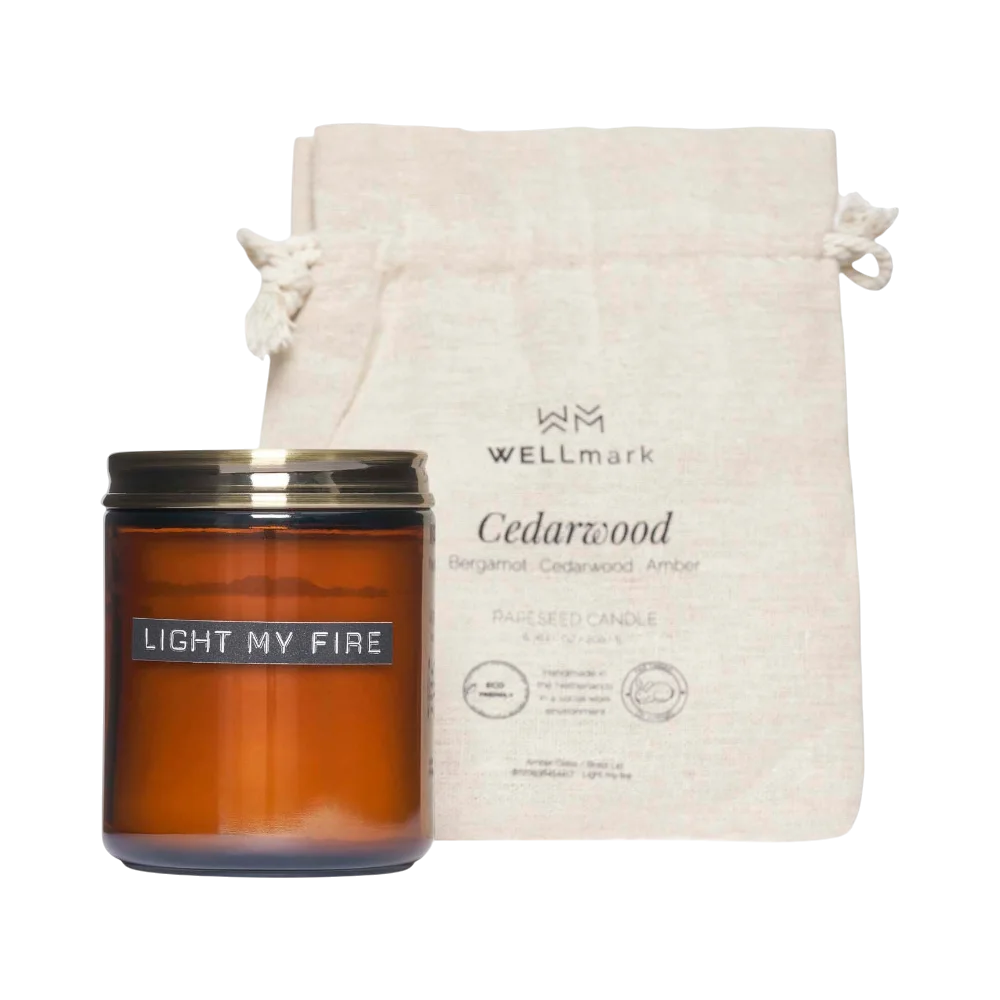 PDP - mediumwellmarkcedarwoodcandle square #00000000 background