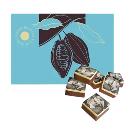 Square Photo Chocolates