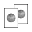 Double-sided greyscale printing