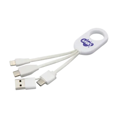 Troop 4-in-1 Plastic Charging Cable