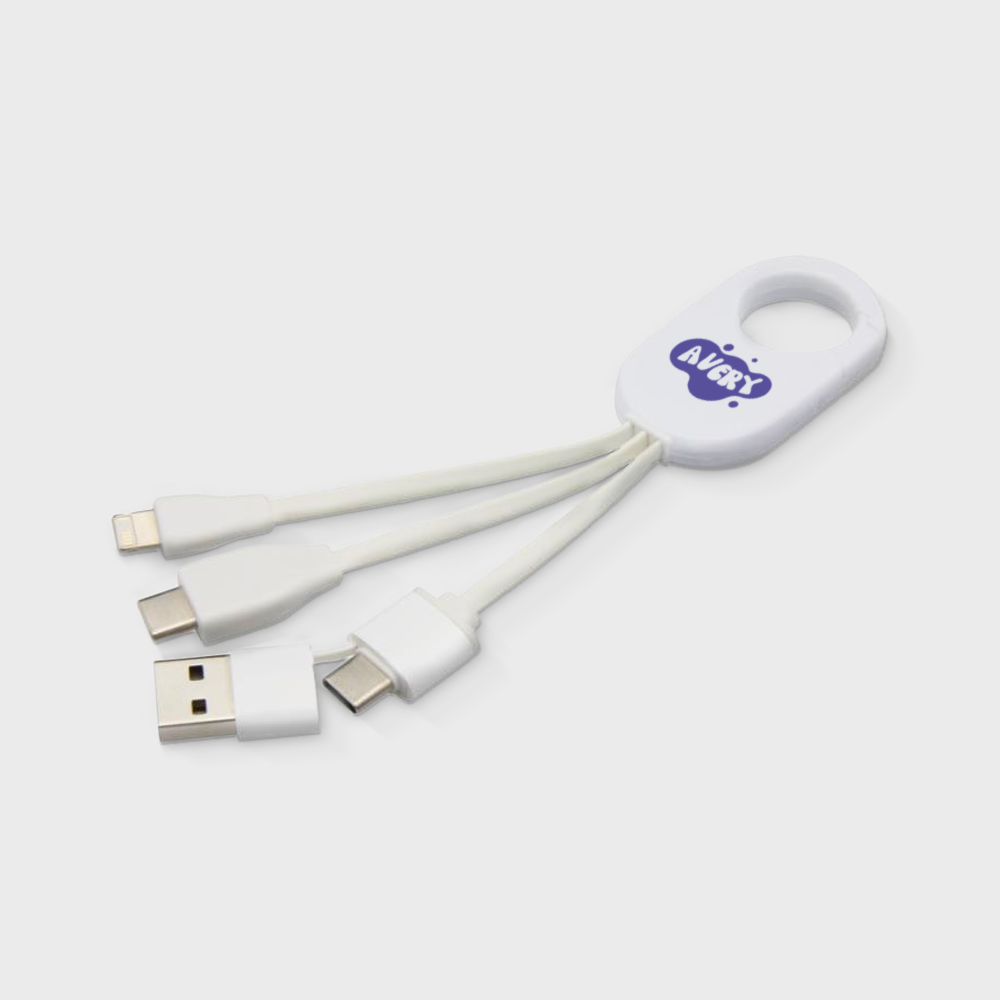 Troop 4-in-1 RCS Kunststoff-Ladekabel