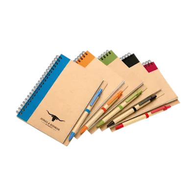 Sonora Recycled Paper Notebook with Pen