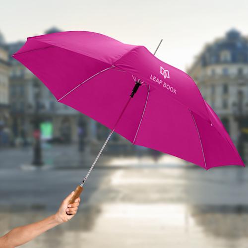 Lisa 23- auto open umbrella with wooden handle PDP Copy