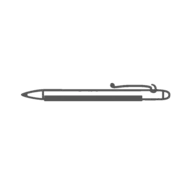 80 x 5 mm - Next to the clip