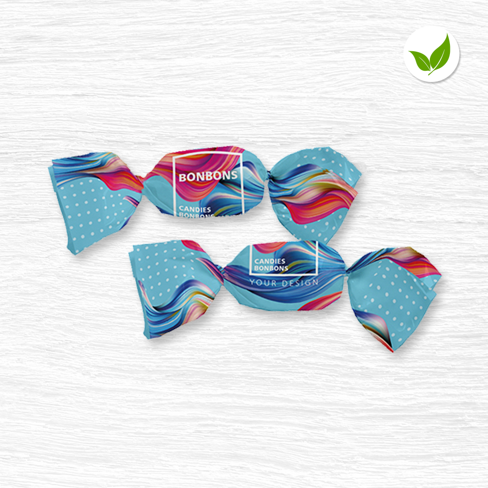 candies compostable wrapper pdp