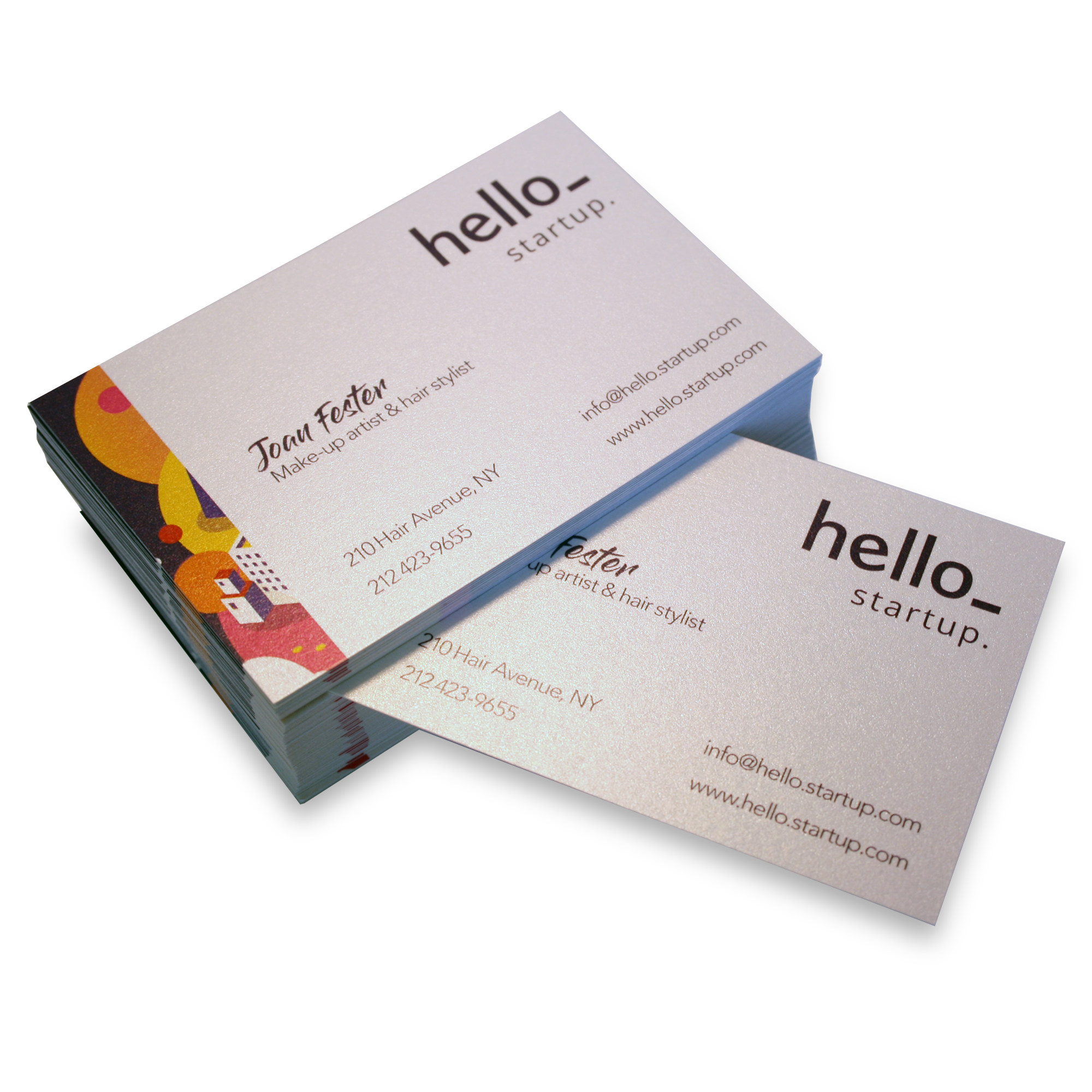 Pearlescent Business Cards | Helloprint