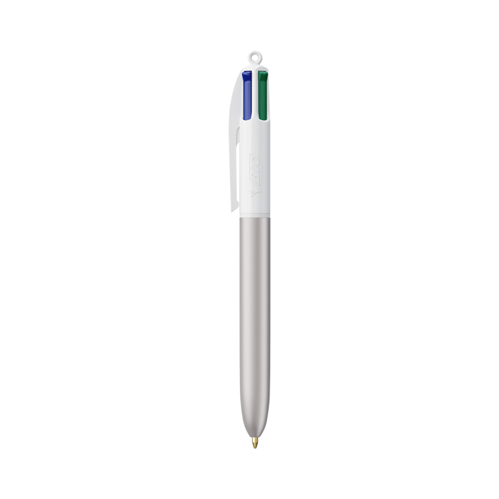 BIC® 4 Colours Glace silver
